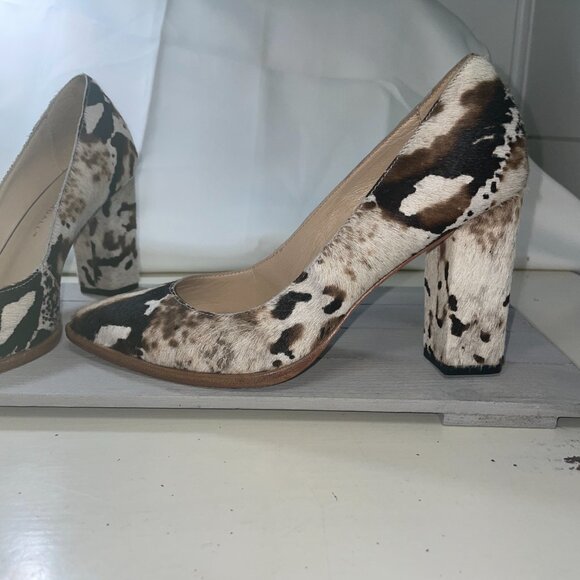 Loeffler Randal Calf Heel, size 7.5 - Picture 2 of 11